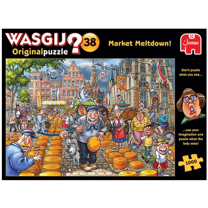 Wasgij 1000pcs Market Meltdown